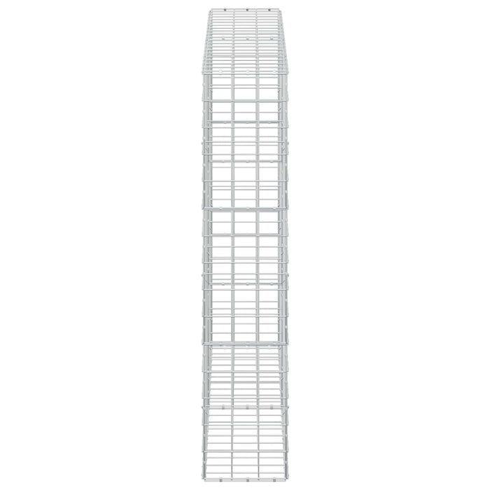 Gabion cu fir de 5 mm și plasă de 10x10 cm 200x30x150 cm WALTI
