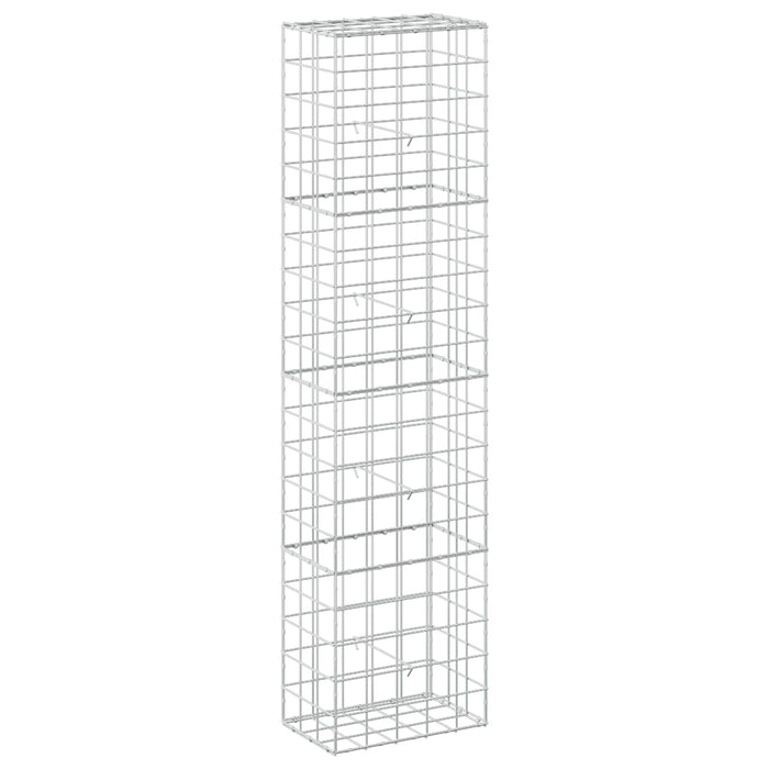 Gabion cu fir de 5 mm și plasă de 10x10 cm 50x30x200 cm WALTI