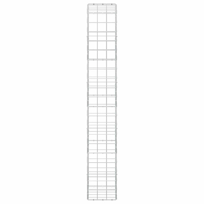 Gabion cu fir de 5 mm și plasă de 10x10 cm 50x30x200 cm WALTI