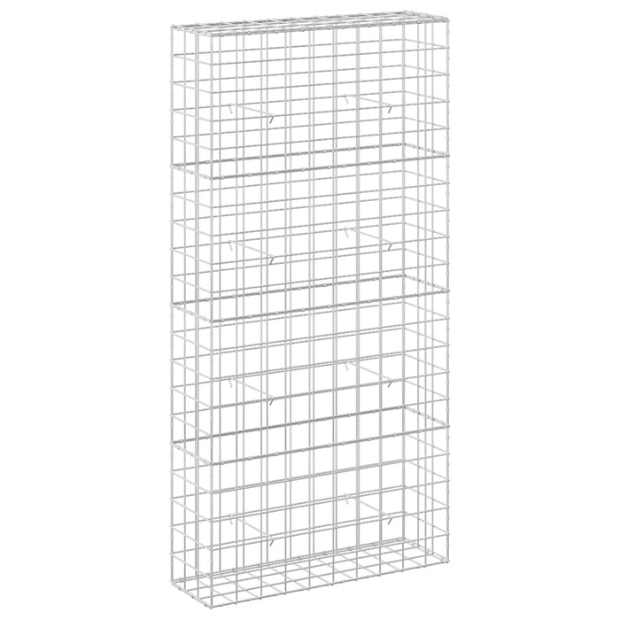 Gabion cu fir de 5 mm și plasă de 10x10 cm 100x30x200 cm WALTI