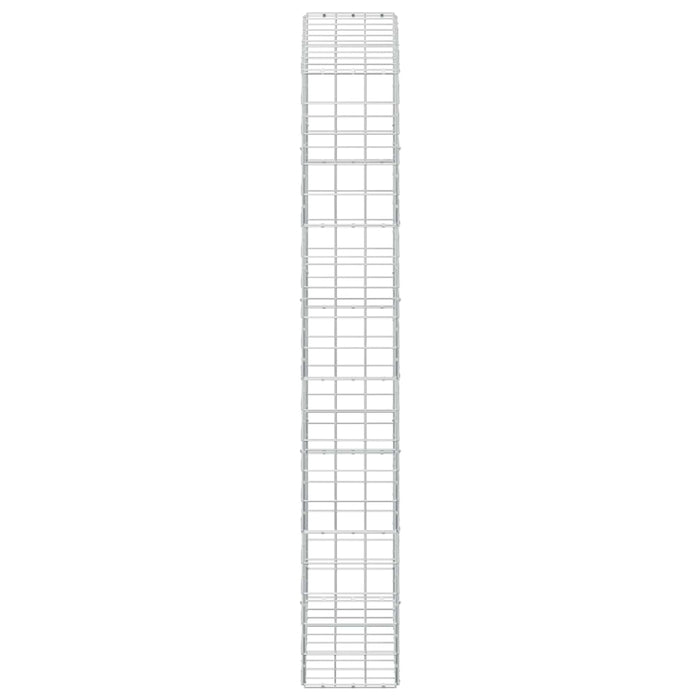 Gabion cu fir de 5 mm și plasă de 10x10 cm 100x30x200 cm WALTI