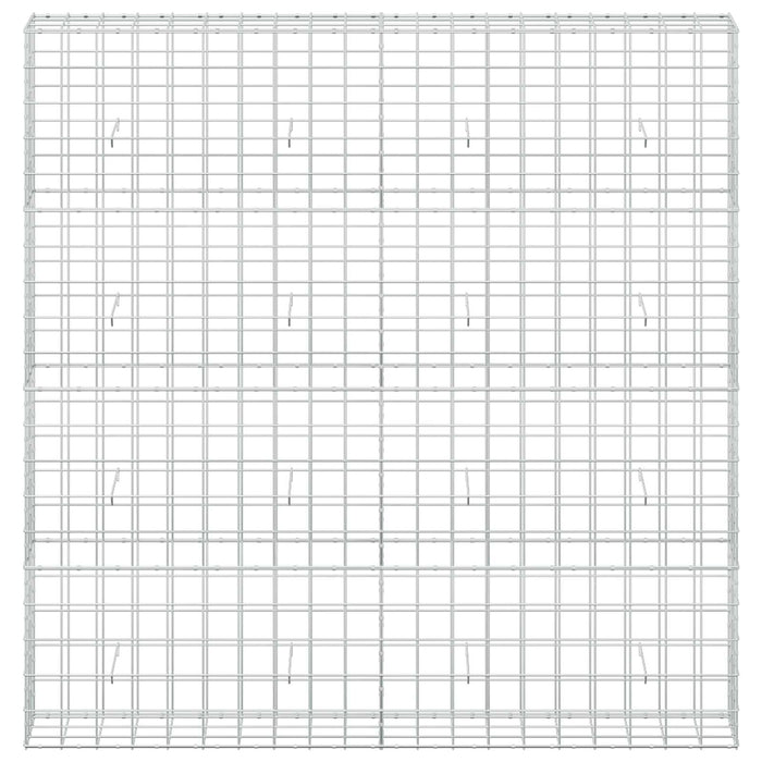 Gabion cu fir de 5 mm și plasă de 10x10 cm 200x30x200 cm WALTI