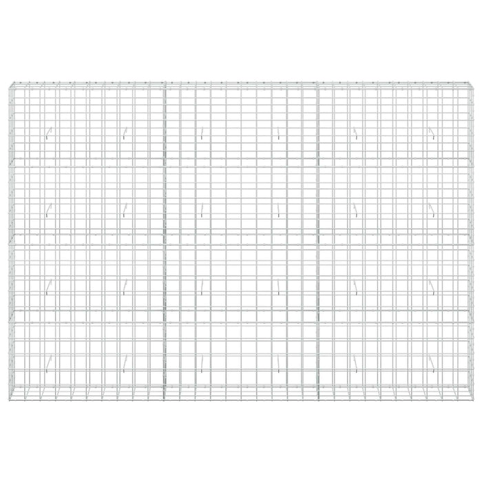 Gabion cu fir de 5 mm și plasă de 10x10 cm 300x30x200 cm WALTI
