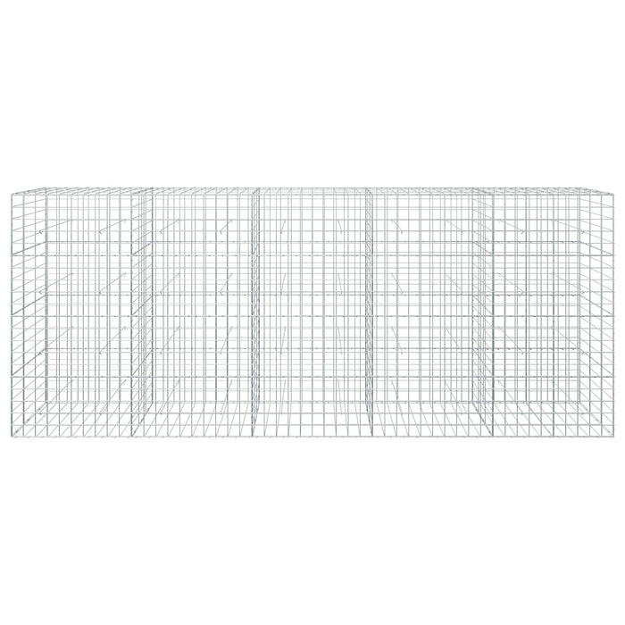 Gabion cu fir de 5 mm și plasă de 10x10 cm 500x30x200 cm WALTI