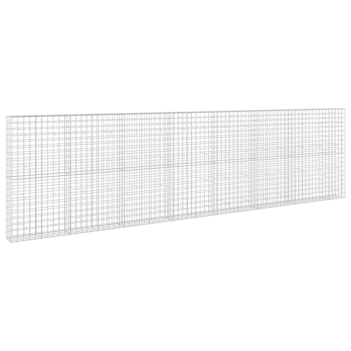 Gabion cu fir de 5 mm și plasă de 10x10 cm 750x30x200 cm WALTI