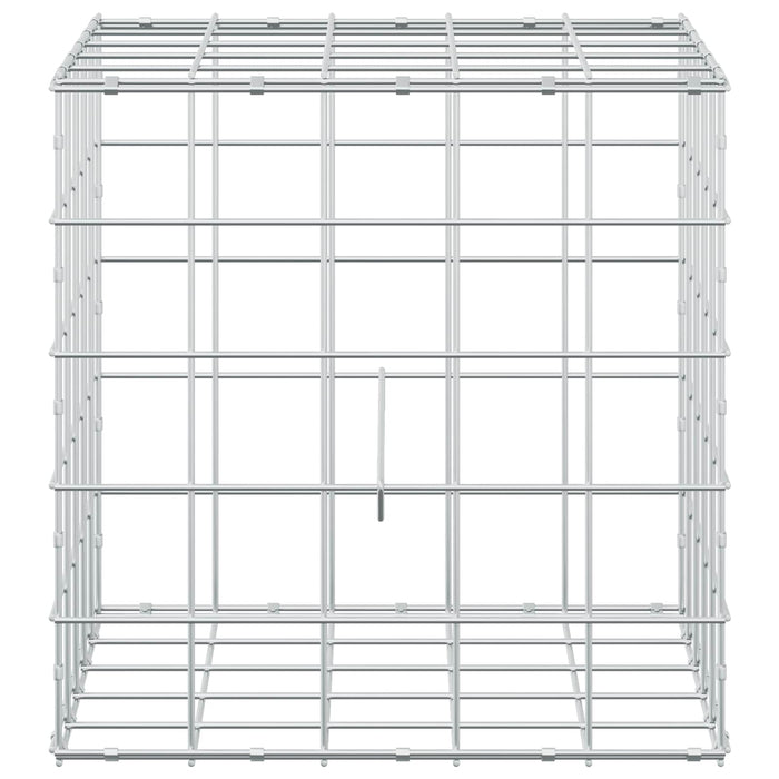 Gabion cu fir de 5 mm și plasă de 10x10 cm 50x50x50 cm WALTI