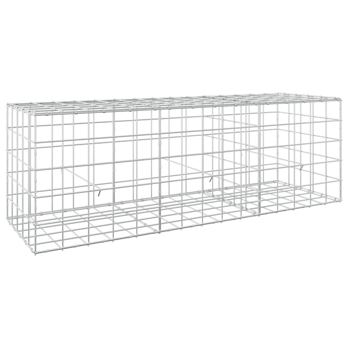 Gabion cu fir de 5 mm și plasă de 10x10 cm 150x50x50 cm WALTI