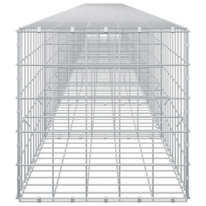 Gabion cu fir de 5 mm și plasă de 10x10 cm 800x50x50 cm WALTI
