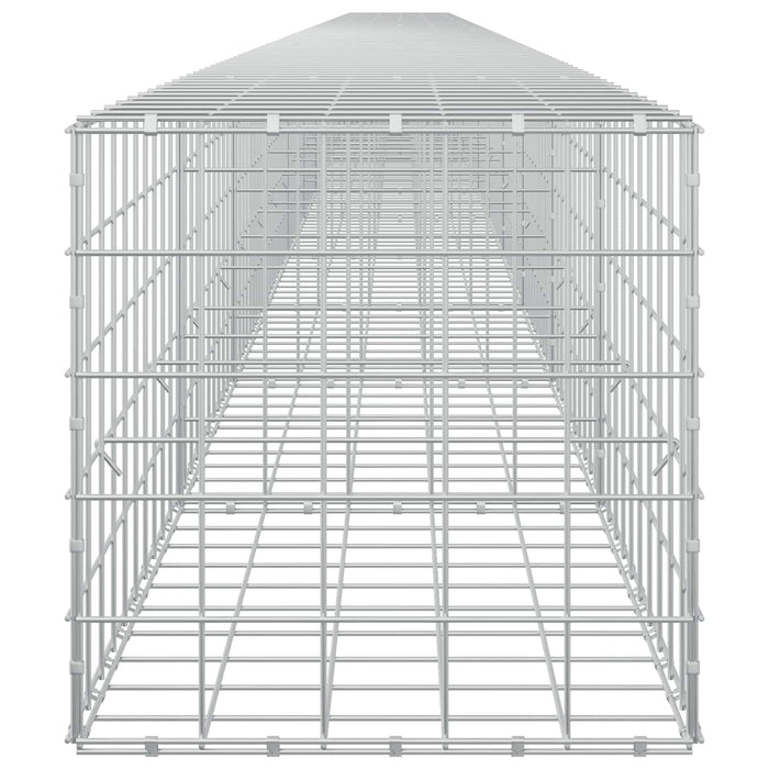 Gabion cu fir de 5 mm și plasă de 10x10 cm 1100x50x50 cm WALTI