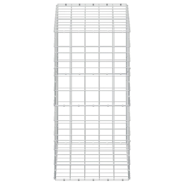 Gabion cu fir de 5 mm și plasă de 10x10 cm 100x50x100 cm WALTI