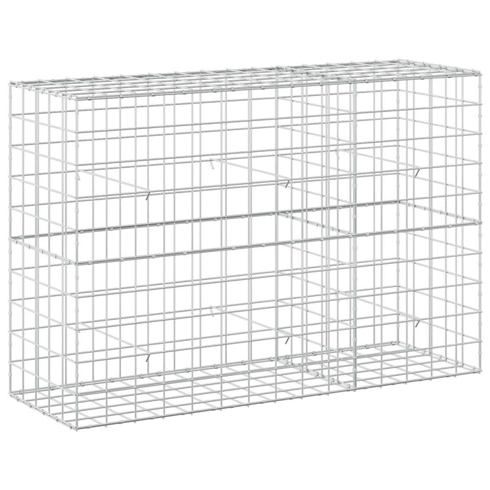 Gabion cu fir de 5 mm și plasă de 10x10 cm 150x50x100 cm WALTI