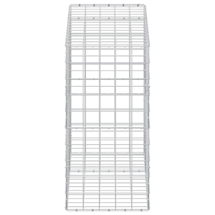 Gabion cu fir de 5 mm și plasă de 10x10 cm 150x50x100 cm WALTI