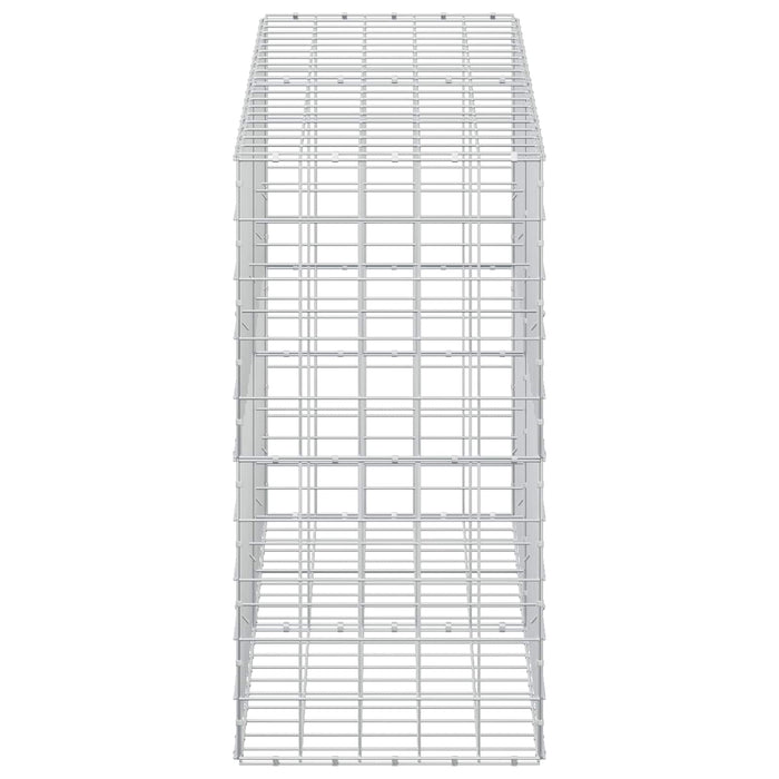 Gabion cu fir de 5 mm și plasă de 10x10 cm 200x50x100 cm WALTI