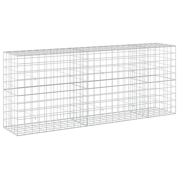 Gabion cu fir de 5 mm și plasă de 10x10 cm 250x50x100 cm WALTI
