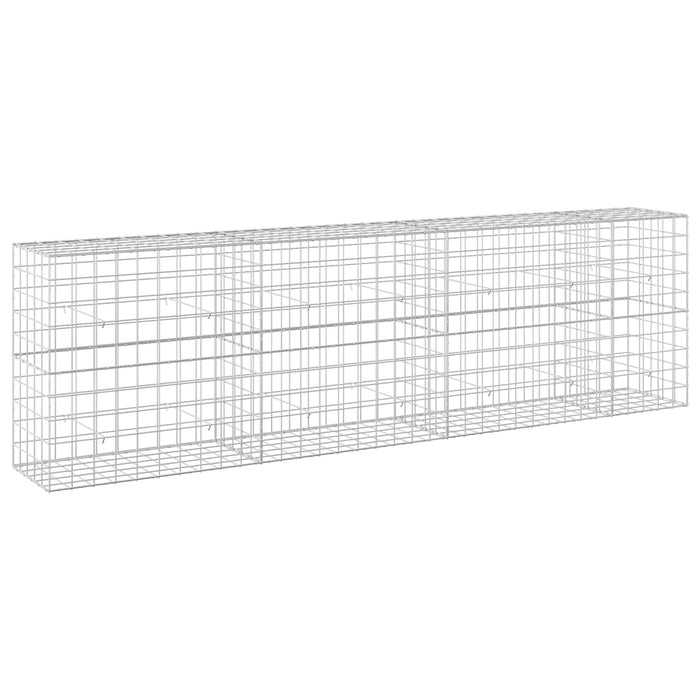 Gabion cu fir de 5 mm și plasă de 10x10 cm 350x50x100 cm WALTI