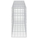 Gabion cu fir de 5 mm și plasă de 10x10 cm 400x50x100 cm - WALTI WALTI