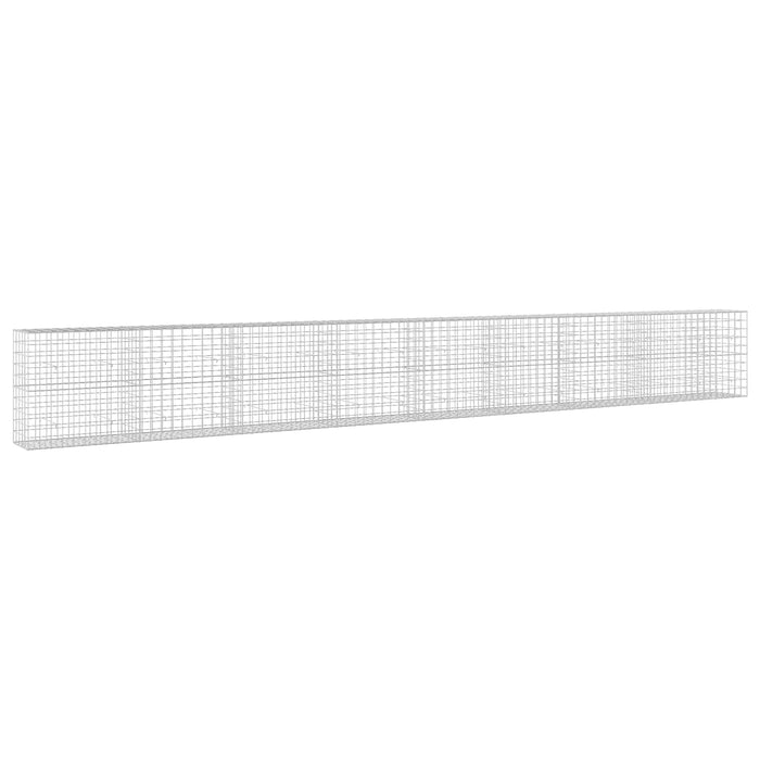 Gabion cu fir de 5 mm și plasă de 10x10 cm 850x50x100 cm WALTI