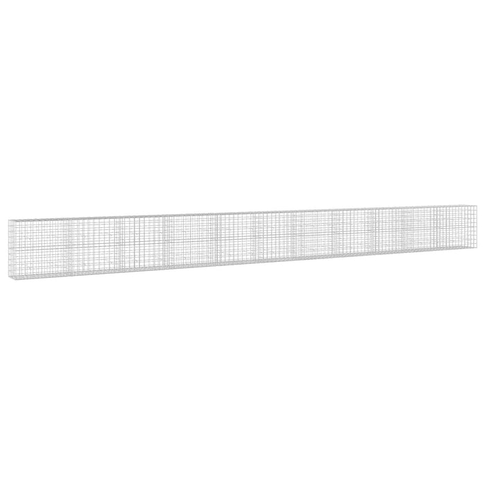 Gabion cu fir de 5 mm și plasă de 10x10 cm 1100x50x100 cm WALTI