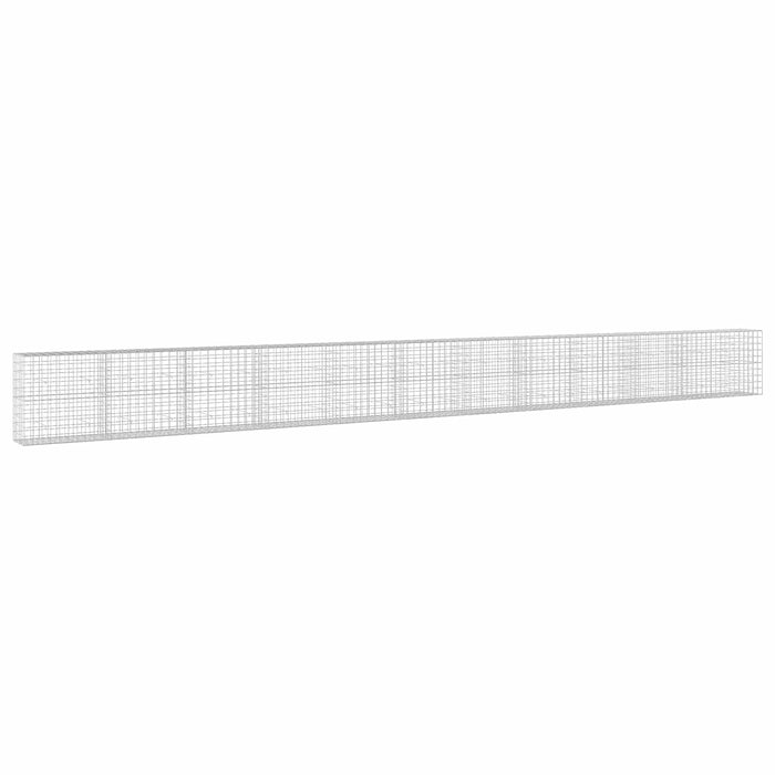 Gabion cu fir de 5 mm și plasă de 10x10 cm 1150x50x100 cm WALTI