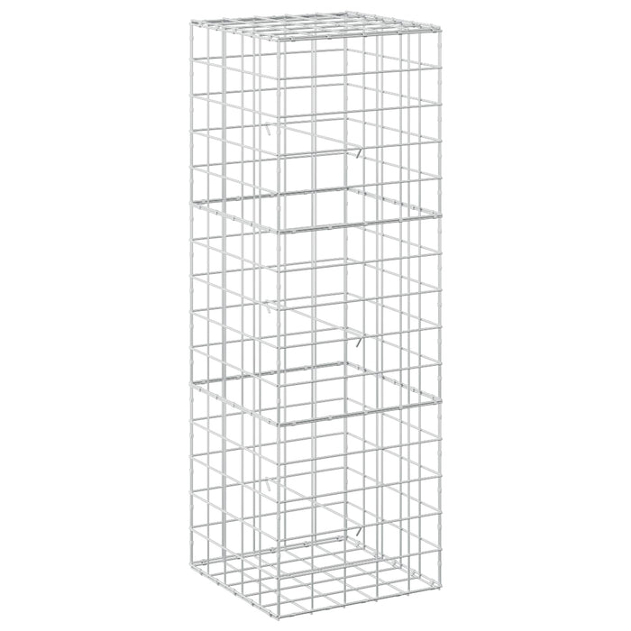 Gabion cu fir de 5 mm și plasă de 10x10 cm 50x50x150 cm WALTI