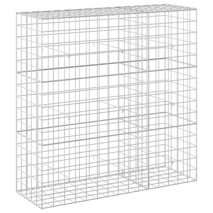 Gabion cu fir de 5 mm și plasă de 10x10 cm 150x50x150 cm WALTI