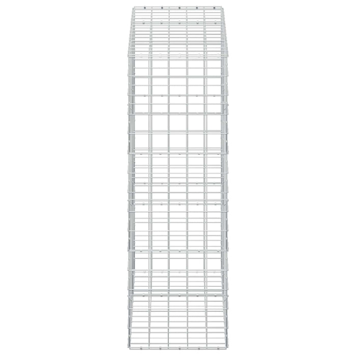 Gabion cu fir de 5 mm și plasă de 10x10 cm 150x50x150 cm WALTI