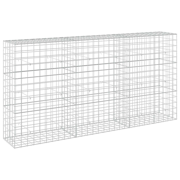 Gabion cu fir de 5 mm și plasă de 10x10 cm 300x50x150 cm WALTI