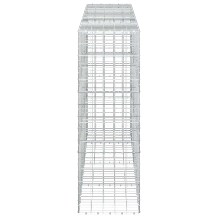 Gabion cu fir de 5 mm și plasă de 10x10 cm 350x50x150 cm WALTI