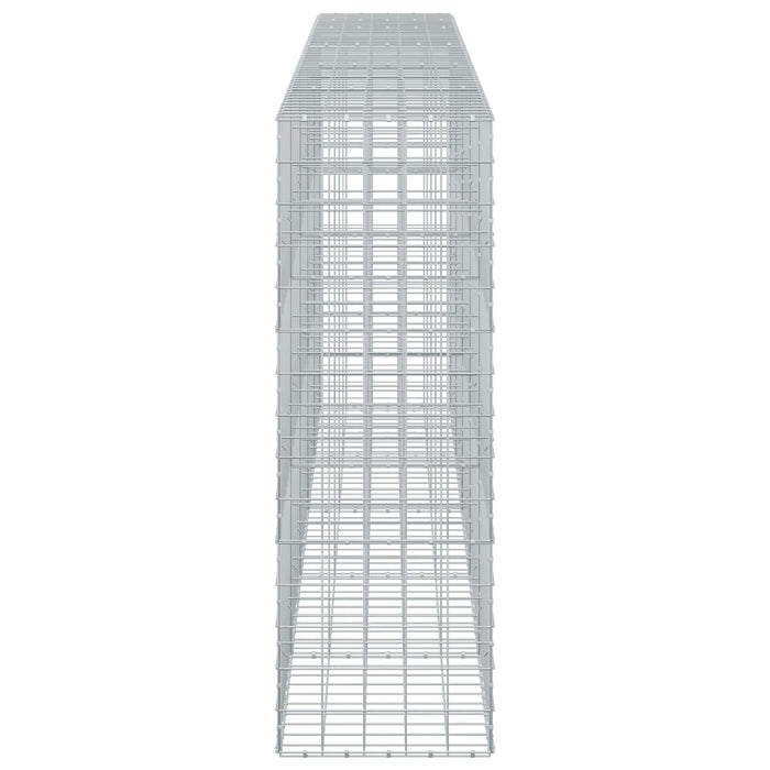 Gabion cu fir de 5 mm și plasă de 10x10 cm 500x50x150 cm WALTI