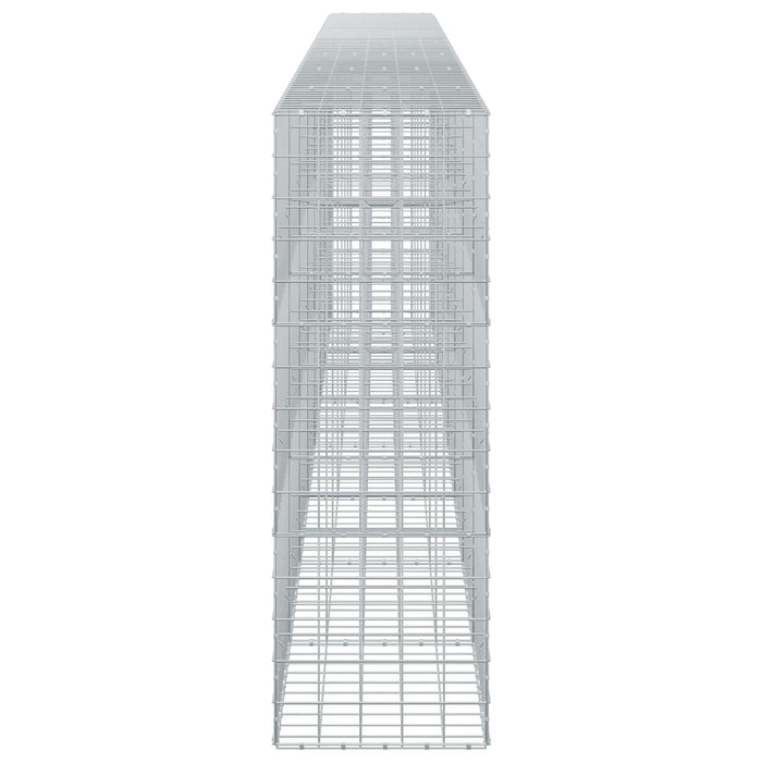 Gabion cu fir de 5 mm și plasă de 10x10 cm 750x50x150 cm WALTI
