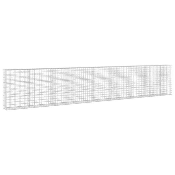 Gabion cu fir de 5 mm și plasă de 10x10 cm 850x50x150 cm WALTI