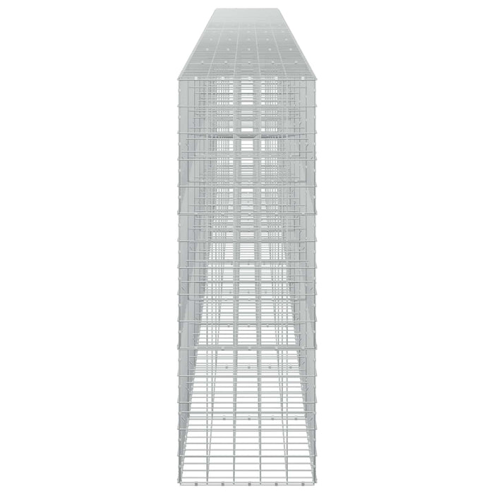 Gabion cu fir de 5 mm și plasă de 10x10 cm 850x50x150 cm WALTI