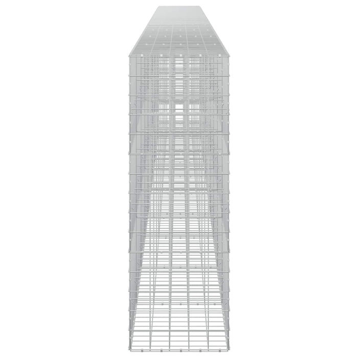 Gabion cu fir de 5 mm și plasă de 10x10 cm 1000x50x150 cm WALTI