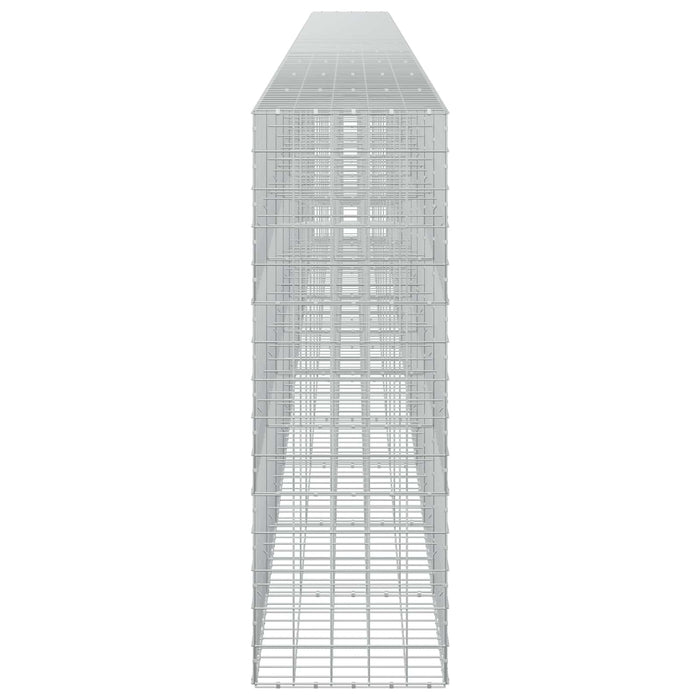 Gabion cu fir de 5 mm și plasă de 10x10 cm 1100x50x150 cm WALTI