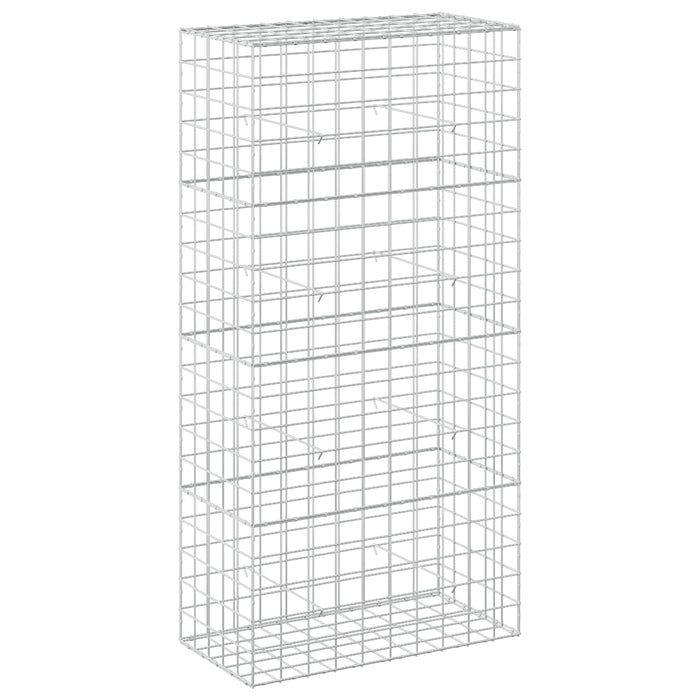 Gabion cu fir de 5 mm și plasă de 10x10 cm 100x50x200 cm WALTI