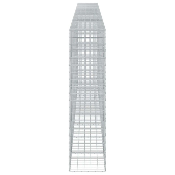 Gabion cu fir de 5 mm și plasă de 10x10 cm 800x50x200 cm WALTI