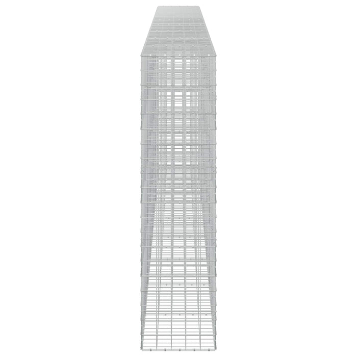 Gabion cu fir de 5 mm și plasă de 10x10 cm 850x50x200 cm WALTI