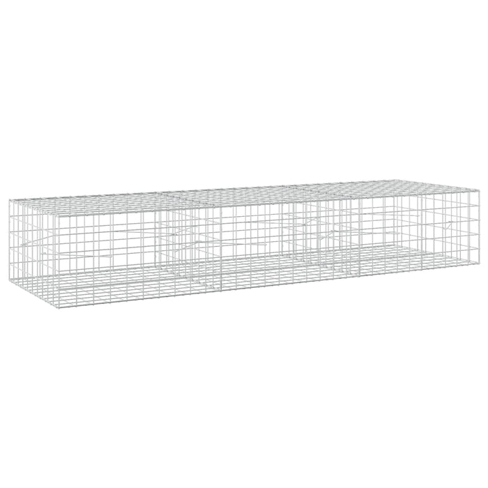 Gabion cu fir de 5 mm și plasă de 10x10 cm 300x100x50 cm WALTI