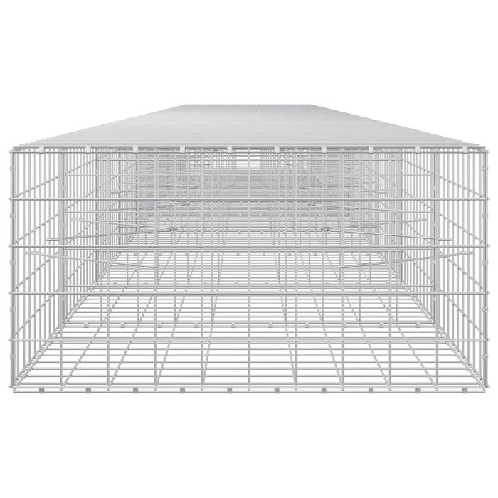 Gabion cu fir de 5 mm și plasă de 10x10 cm 1000x100x50 cm - WALTI WALTI