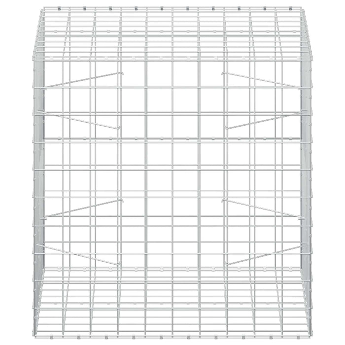 Gabion cu fir de 5 mm și plasă de 10x10 cm 100x100x100 cm WALTI