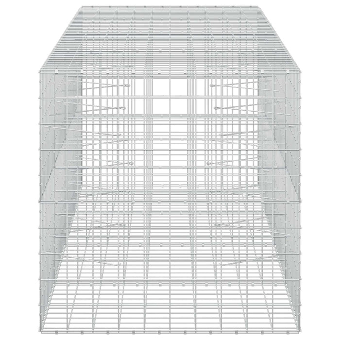 Gabion cu fir de 5 mm și plasă de 10x10 cm 400x100x100 cm WALTI