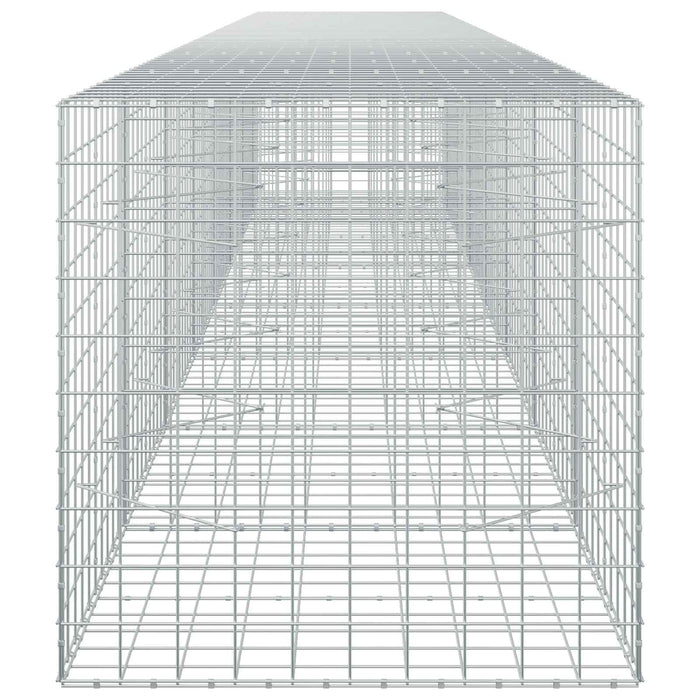 Gabion cu fir de 5 mm și plasă de 10x10 cm 750x100x100 cm WALTI