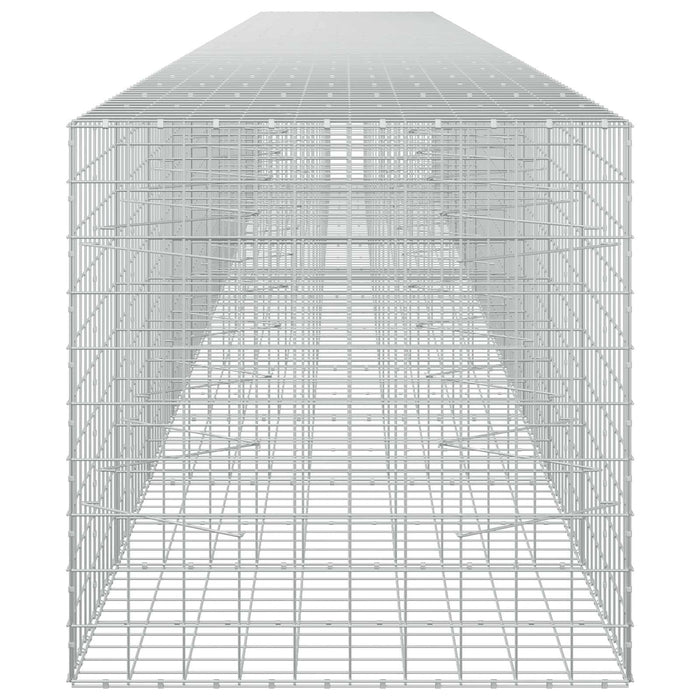 Gabion cu fir de 5 mm și plasă de 10x10 cm 1150x100x100 cm WALTI