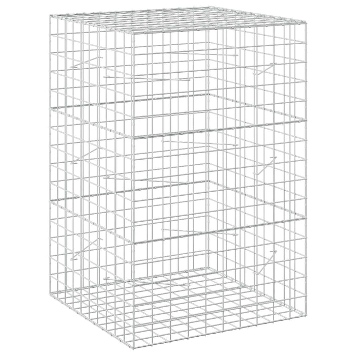 Gabion cu fir de 5 mm și plasă de 10x10 cm 100x100x150 cm WALTI