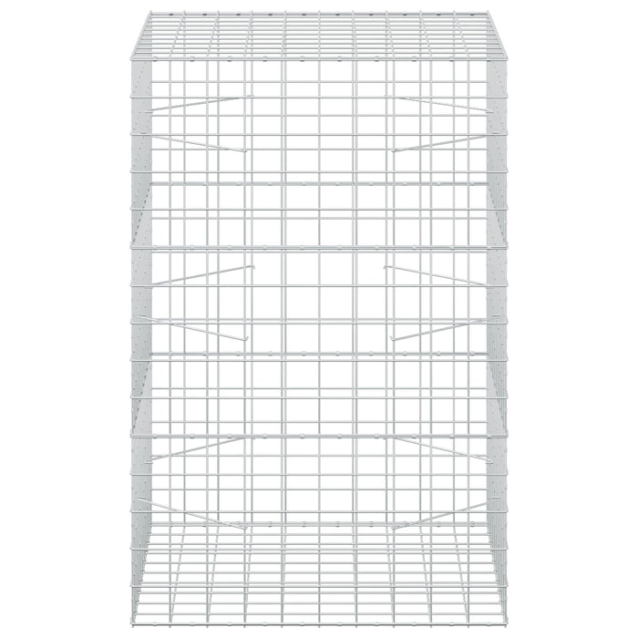 Gabion cu fir de 5 mm și plasă de 10x10 cm 100x100x150 cm WALTI