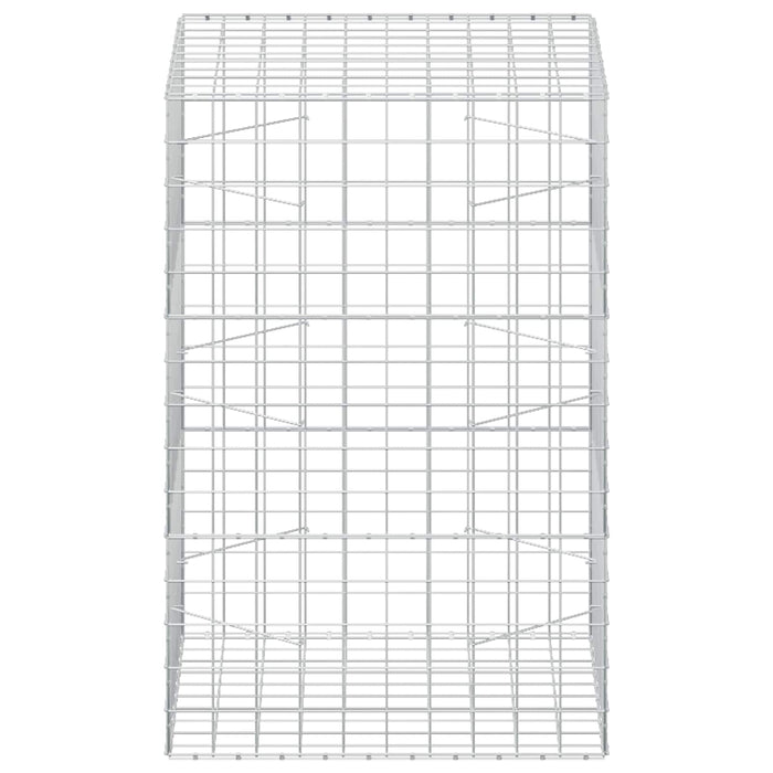 Gabion cu fir de 5 mm și plasă de 10x10 cm 100x100x150 cm WALTI
