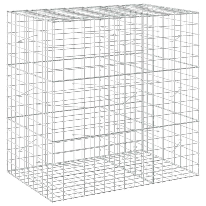 Gabion cu fir de 5 mm și plasă de 10x10 cm 150x100x150 cm WALTI