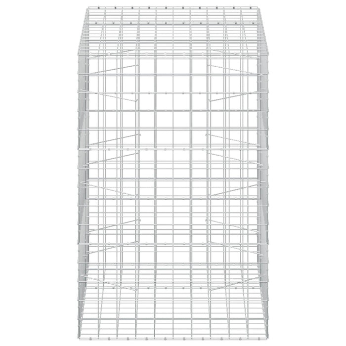 Gabion cu fir de 5 mm și plasă de 10x10 cm 150x100x150 cm WALTI