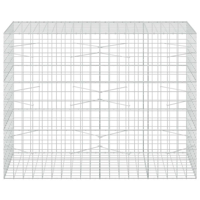 Gabion cu fir de 5 mm și plasă de 10x10 cm 200x100x150 cm WALTI