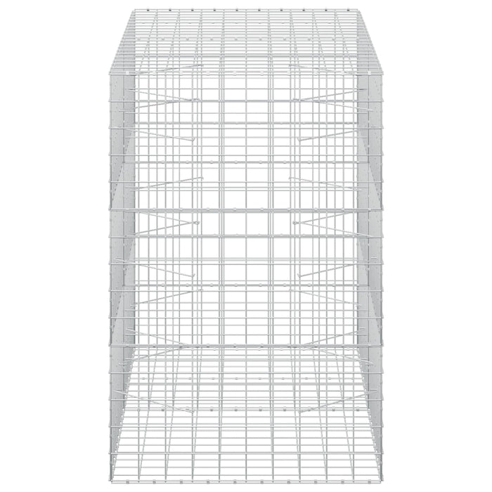 Gabion cu fir de 5 mm și plasă de 10x10 cm 200x100x150 cm WALTI